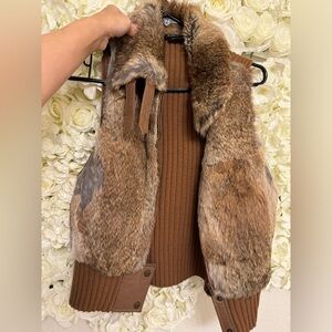 Fur vest